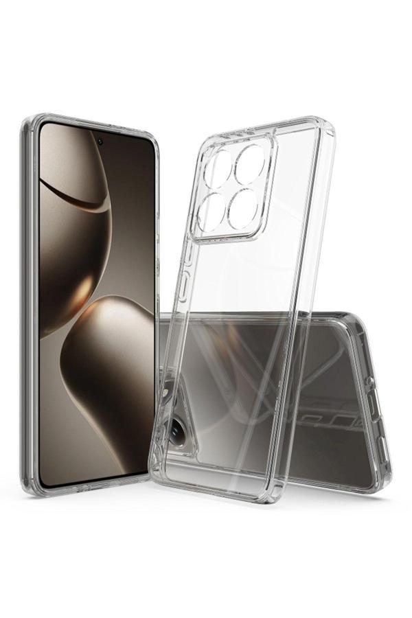 20068310 Xiaomi Mi 14T Pro İle Uyumlu Kılıf Şeffaf Kamera Korumalı Esnek Silikon Telefon Kılıfı Kapak - Image 1