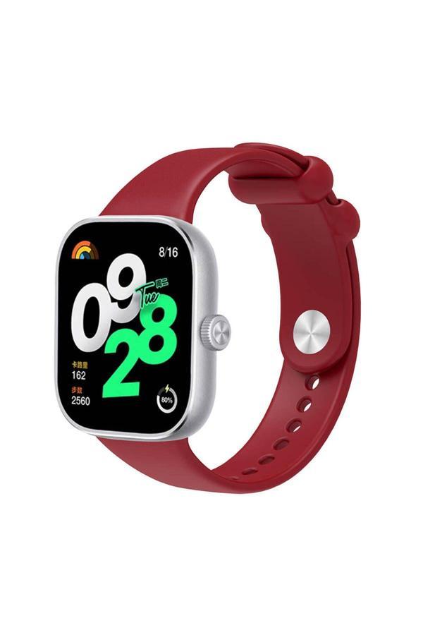 20068310 Xiaomi Redmi Watch 4 Uyumlu Kordon Yumuşak Silikon Yapılı Kordon - Image 1