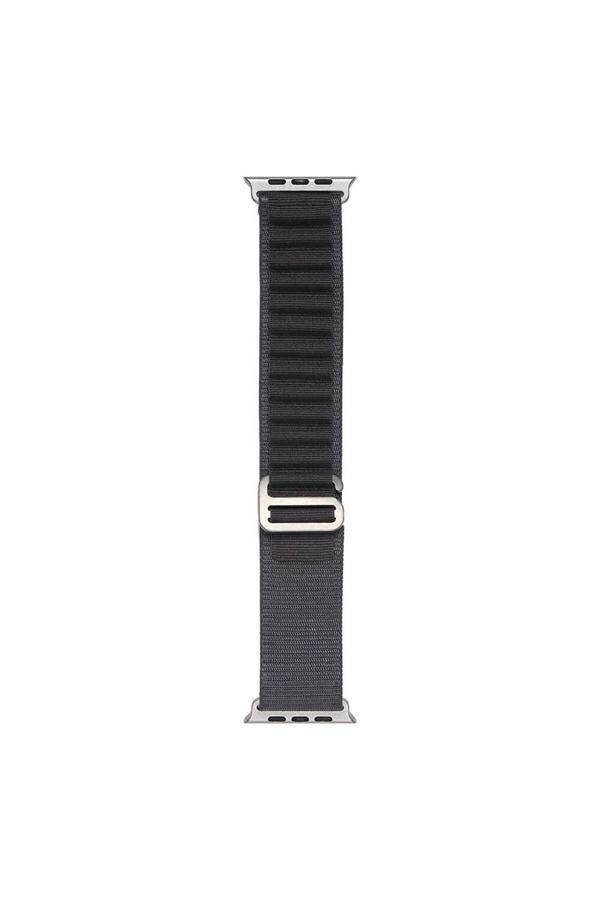 20068310 Apple Watch 1/2/3 38Mm Uyumlu Kordon Metal Tokalı Hasır Kordon - Image 1