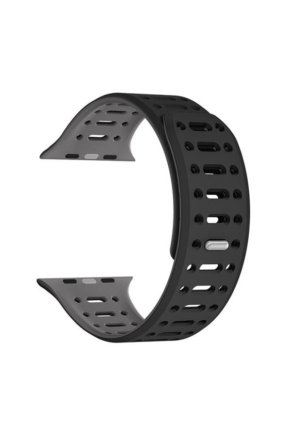 20068310 Apple Watch Ultra / Watch Ultra 2 49Mm Uyumlu Kordon Yumuşak Soft Silikon Kayış Kordon - Image 1