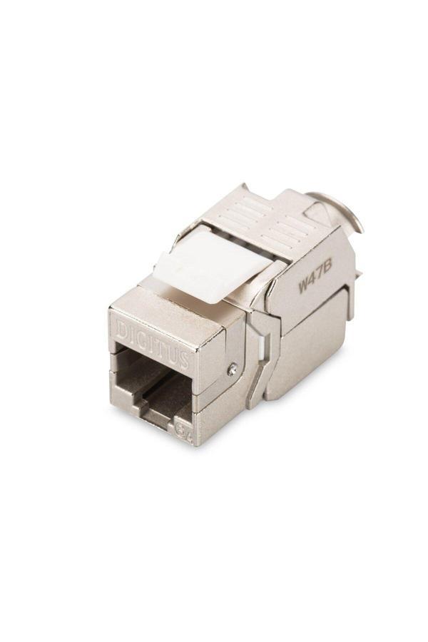 Assmann Digitus Cat 6A Keystone Jack, Zırhlı/Shielded, Re-Embedded, 500 Mhz Acc. Iso/İec 11801:2002 Am2:2009 - Image 1