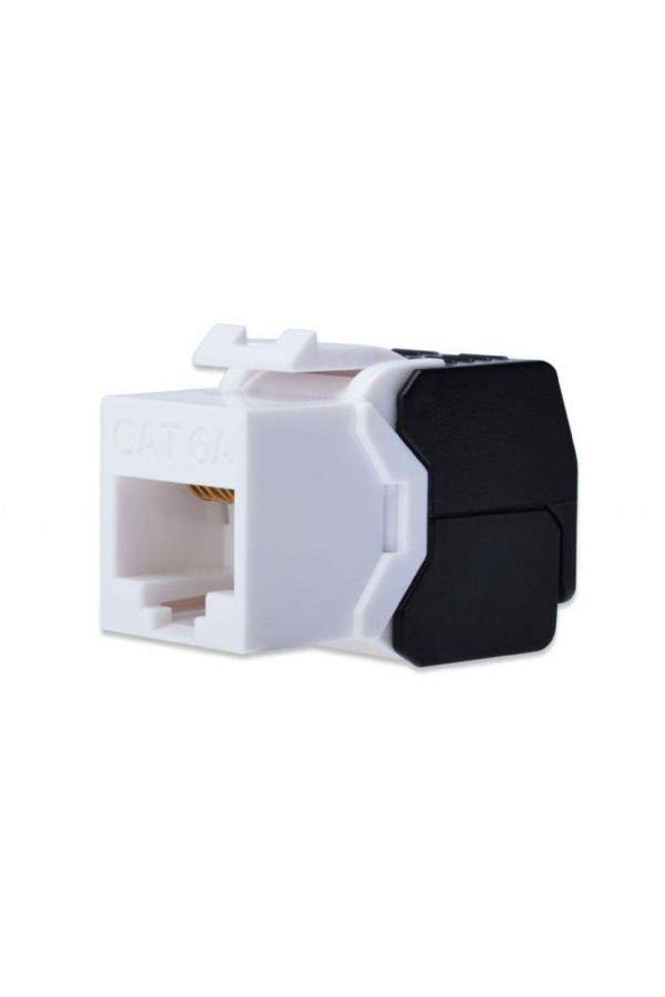 Assmann Digitus Cat.6A Keystone Jack, Unshielded/Zırhsız, 500 Mhz, Aletsiz Sonlandırılabilir - Image 1