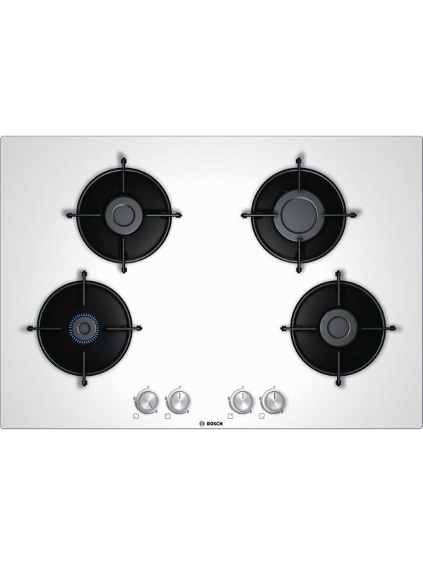 Bosch PNP7B2O10O 75 cm Doğalgazlı Beyaz Cam Ankastre Ocak - Image 1
