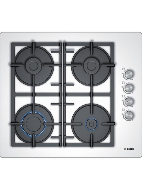 Bosch POP6C2O90O Doğalgazlı Beyaz Cam Ankastre Ocak - Image 1