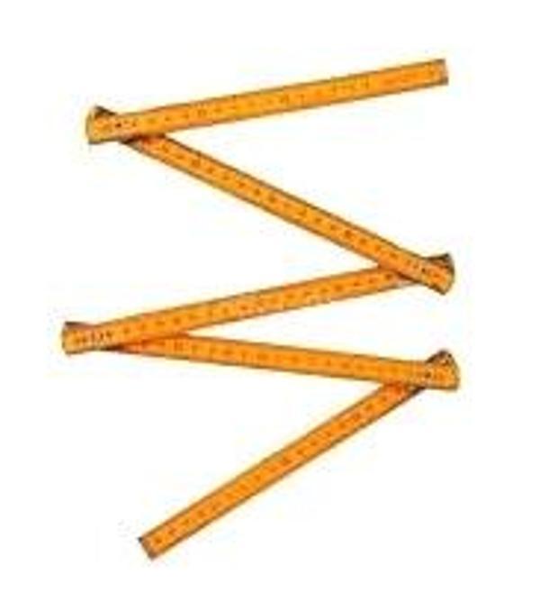 Ahşap Metre 1mt Katlanır - Image 1