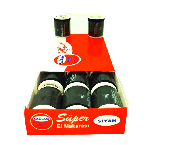 Dikiş İplik 100 Mt 12 Parça  Siyah - Image 1