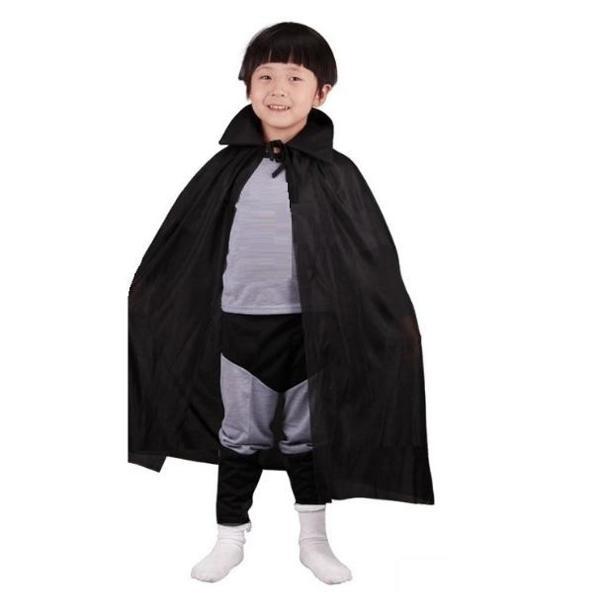Siyah Renk Yakalı Çocuk Pelerin 90 Cm - Image 1