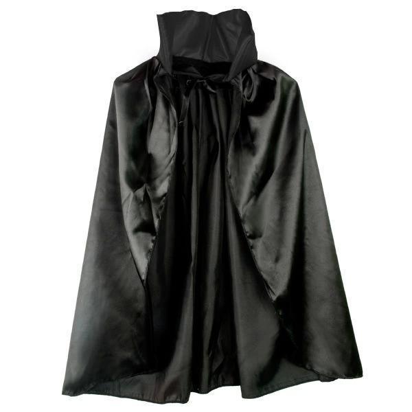 Siyah Renk Yakalı Halloween Pelerini 90 Cm - Image 1
