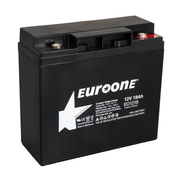 Euroone Eo1218 12 Volt - 18 Amper Akü (181 X 76 X 167 Mm) - Image 1