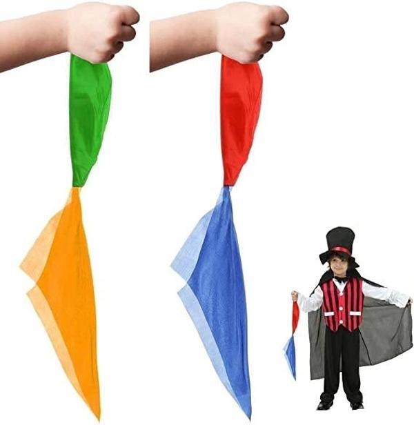 Renk Değiştiren Sihirli Mendil Sihirbazlık Oyunu - Image 1