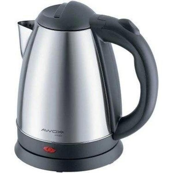 Awox Armada Çelik Kettle 1.8lt Menteşe Kilit İnox Kapak 360° Dönebilen Gövde Otomatik Kapanma - Image 1