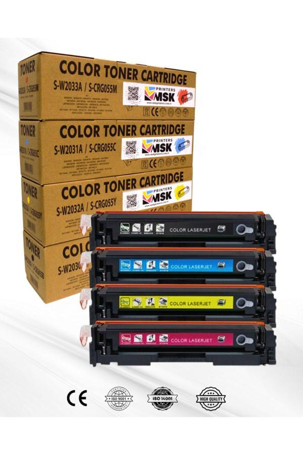 Msk Printers I-Sensys Mf744Cdw Muadil Toner Seti Çipsiz - Image 1