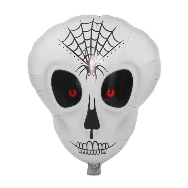 Örümcek Ağ Desenli İskelet Folyo Balon - Image 1