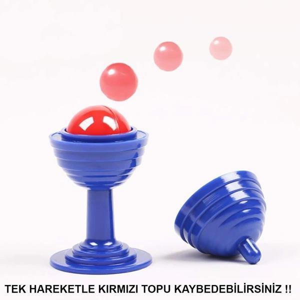Sihirli Mavi Renk Kupa Oyunu Top Kaybeden Gizemli Kupa - Image 1