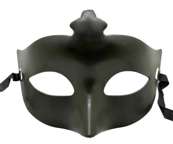 Haki Yeşil Renk Masquerade Kostüm Partisi Venedik Balo Maskesi - Image 1