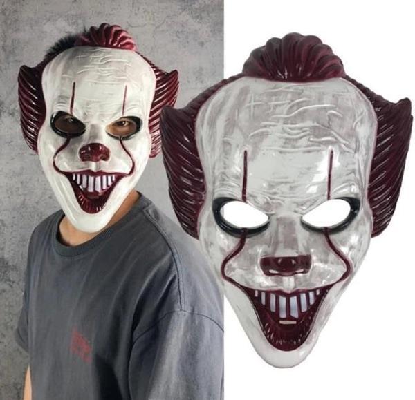 Plastik Joker Maskesi Killer Palyaço Maskesi - Image 1