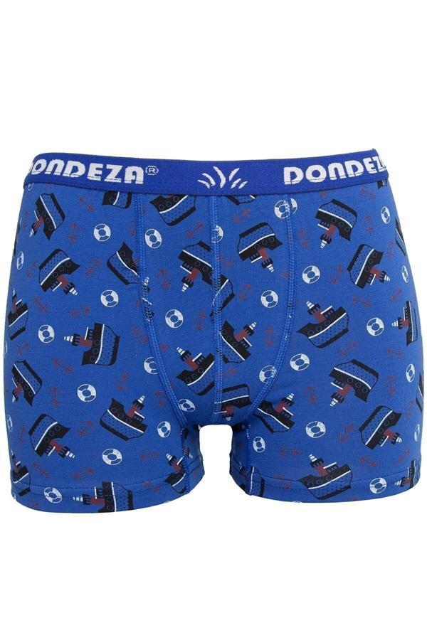 Dondeza 6'Lı Paket Desenli Erkek Çocuk Boxer Çok Renkli 3-4 Yaş - Image 1