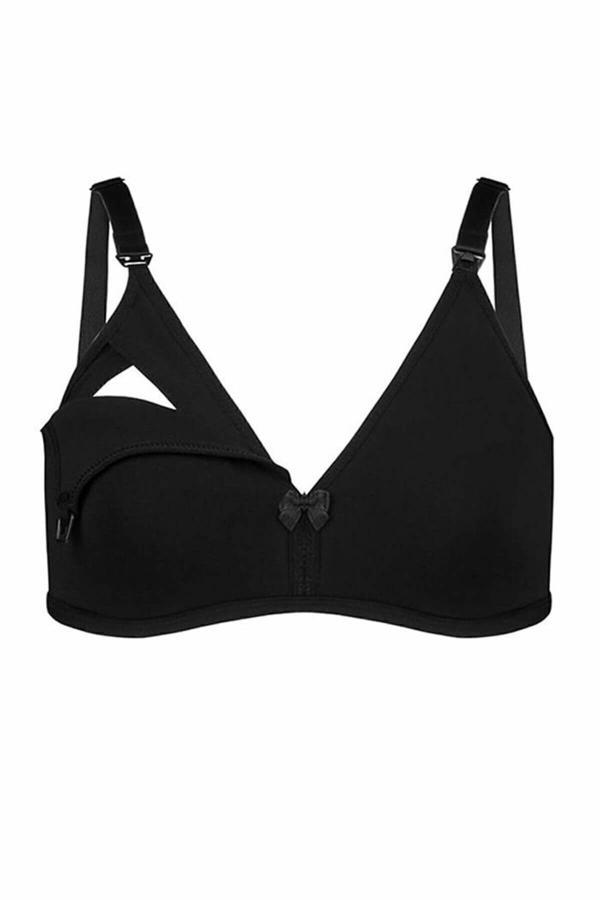 Nbb Kadın Siyah Emzirme Sütyen 3581 Siyah 95 - Image 1