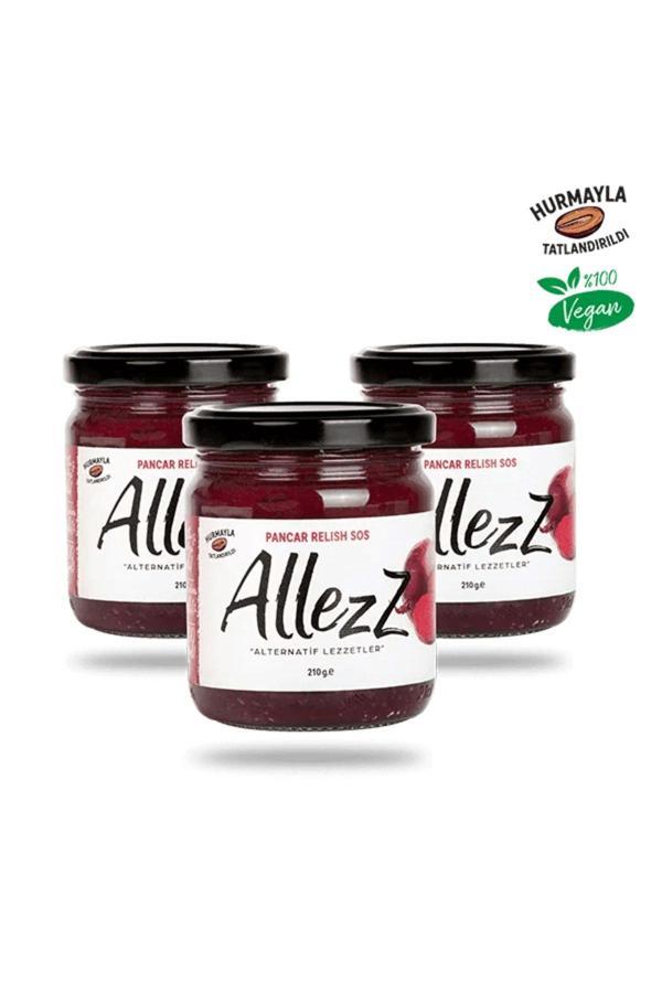 Allezz 3’lü Pancar Relish Sos - Image 1