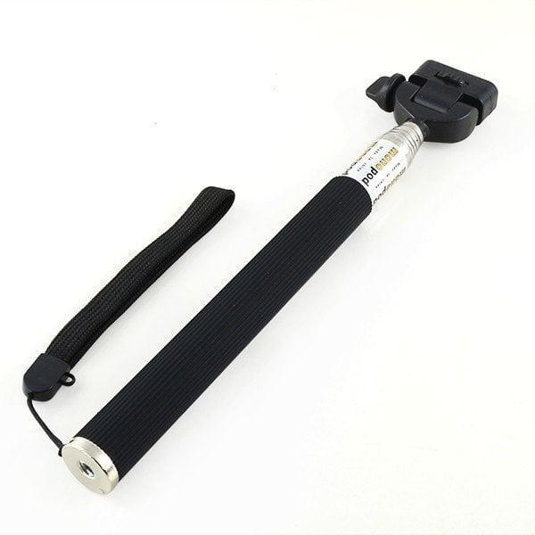 Sanger SG-01 Selfie Çubuğu Monopod Siyah - Image 1