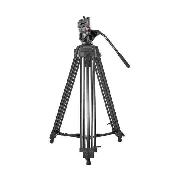 Miliboo MTT608A 196 cm Video Tripod + MYT802L Dikey Çekim Kafası - Image 1