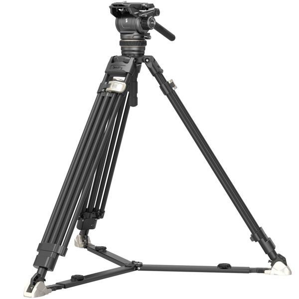 SmallRig AD-120 4463 Ağır Hizmet Tipi Karbon Fiber Tripod Seti - Image 1