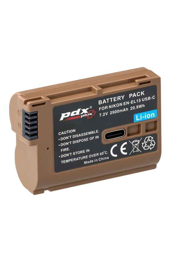 Pdx Pro For Nikon En-El15 Usbc Batarya - Image 1