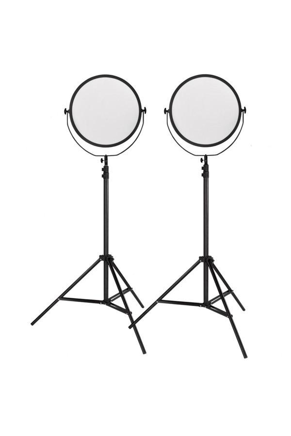 Pdx Sl-500Arc Pro İkili Profesyonel Led Işık 3 Mt Ayaklı Set - Image 1