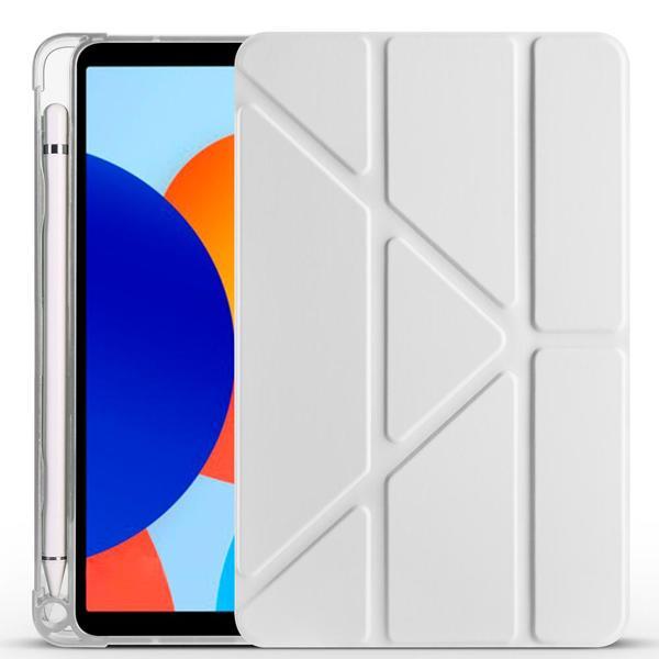 Huawei Matepad 11 (2021) Yatay ve Dikey Standlı Köşe Korumalı Kalemlikli Origami Silikon Kılıf - Image 1
