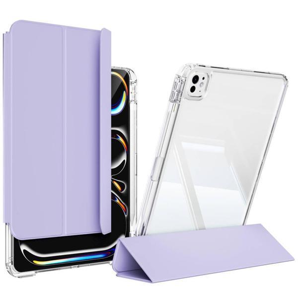 Apple iPad Pro 12.9 Inc 4. Nesil (2020) Manyetik Standlı Shockproof Kalemlikli Hybrid Kılıf A2229 - Image 1