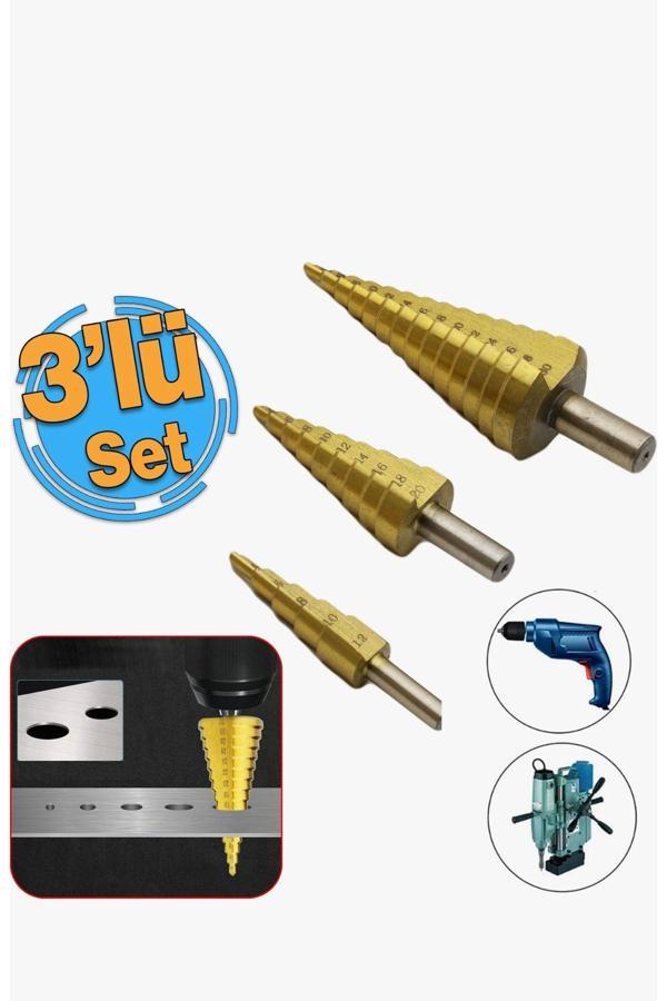 Cmc Tools Kademeli Sac Delme Seti - Image 1