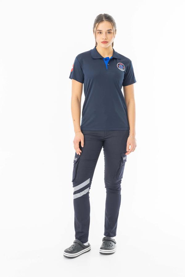 112 Acil Paramedik T-Shirt Unisex Lacivert (ATT002) - Image 1