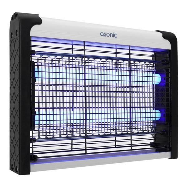 Asonıc As-a28, Siyah, 4w, 2000v, Masaüstü, Zincir Askılı, 2adet Uv Mor Işıklı, Siyah Kasa, Sinek Öld - Image 1