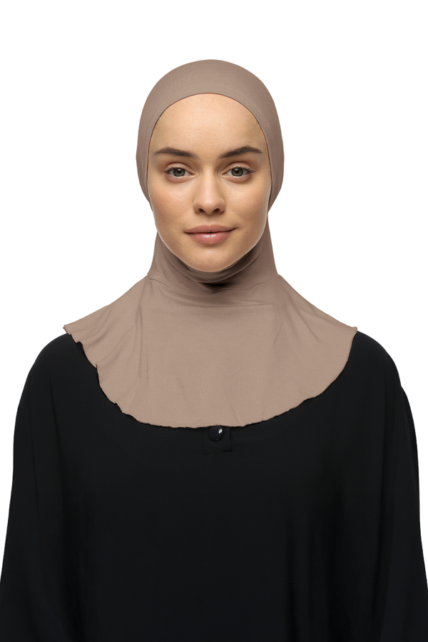 Kadın Tesettür Pratik Boyunluklu Bone - Sporcu Bone - Image 1