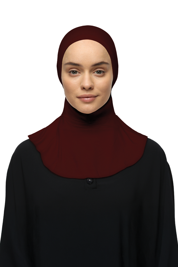 Kadın Tesettür Pratik Boyunluklu Bone - Sporcu Bone - Image 1