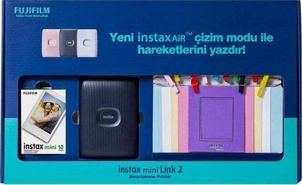İnstax Mini Link 2 Bundle Box Lacivert - Image 1