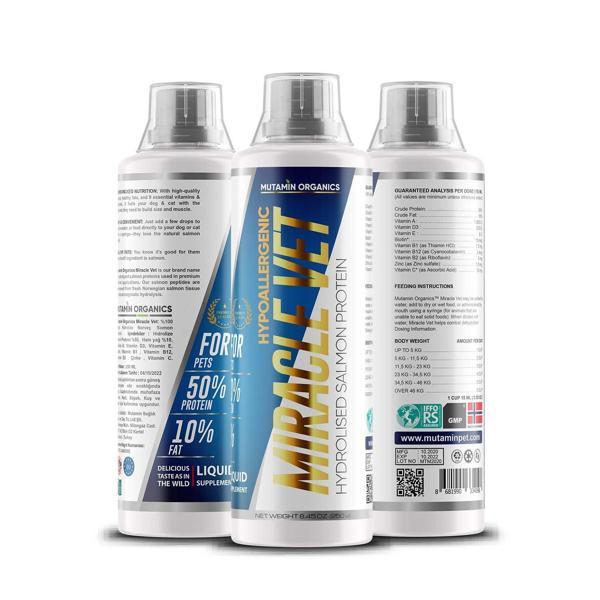 Mutamin Miraclevet Hidrolize Somon Proteini 250ML - Image 1