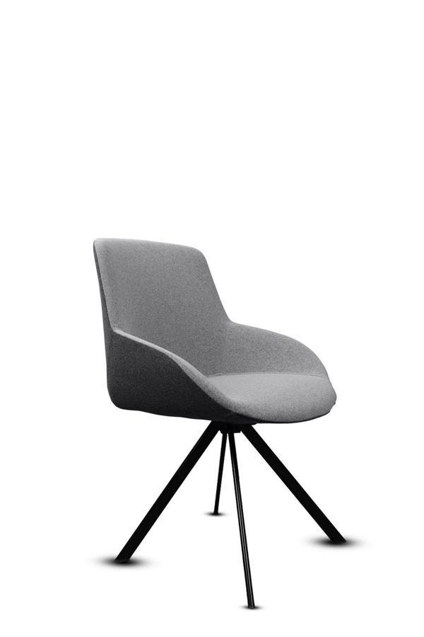 Atom Ofis Buo Ultra Lüks Sabit Ayaklı Koltuk | Modern Tasarım & Yumuşak Kumaş | Konforlu Oturum - Image 1