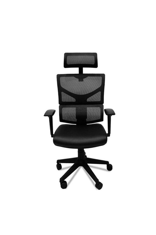Atom Ofis Petra Executive File & Deri Ofis Koltuğu | Premium Konfor | Ergonomik | Bel Destekli - Image 1