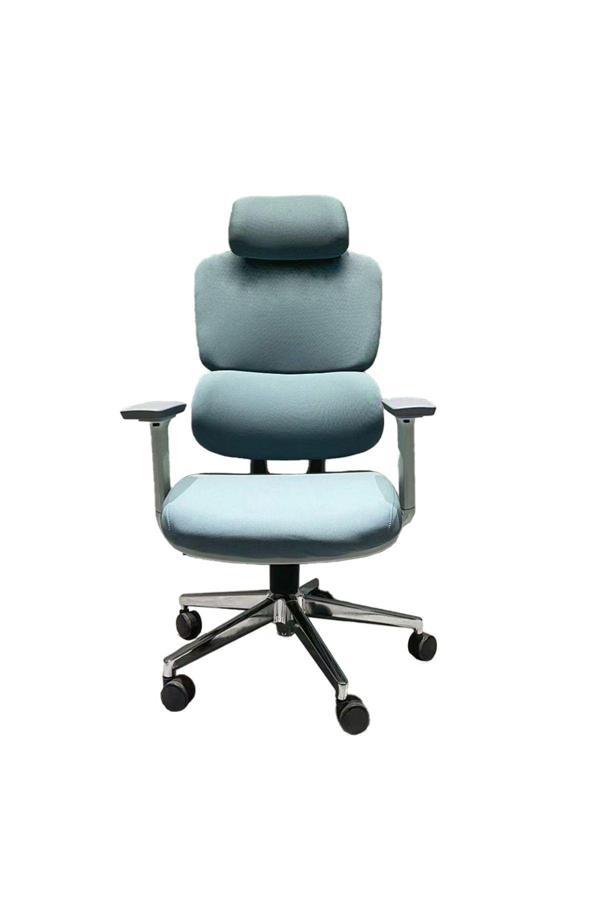 Atom Ofis Ocean Ergonomik Çalışma Koltuğu | Yatar Mekanizmalı | Bel Ve Sırt Destekli | Metal Ayaklı - Image 1