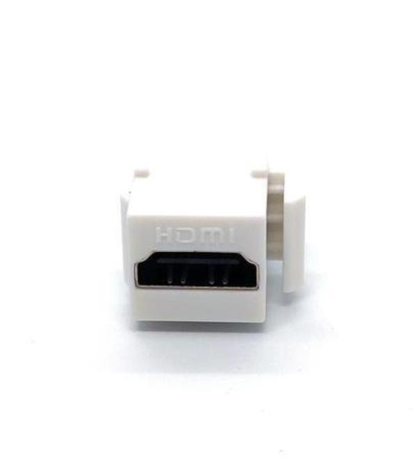 Beek BN-KJ-HDMIA HDMI to HDMI Dişi-Dişi Beyaz Keystorejack Konneketör - Image 1