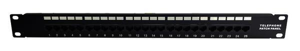 Beek BN-PP-C3-25 25 Port CAT3 RJ45 8P4C LSA 1U Patch Panel - Image 1