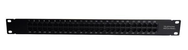 Beek BN-PP-C3-50 50 Port CAT3 RJ45 8P4C LSA 1U Patch Panel - Image 1