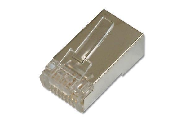 Digitus AK-219603 CAT6 Zırhlı Yuvarlak Kablo İçin Modüler Konnektör (100 lü Paket) - Image 1
