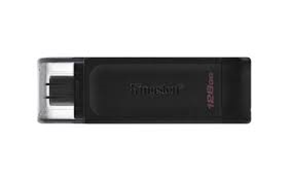 Kingston DT70/128GB 128 GB DataTraveler 70 USB 3.2 Gen1 Type C Flash Bellek - Image 1