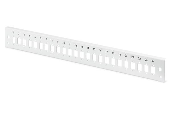 Digitus DN-96207-QL 24 Port LC DX SC SX E2000 SX 1U Gri Fiber Patch Panel - Image 1