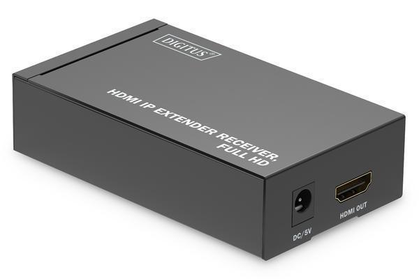 Digitus DS-55518 HDMI to RJ45 HDMı IP Exdender Receiver Full HD - Image 1