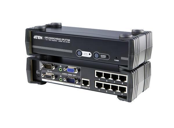Aten VS1508T 150 - 450 Mt 8 Port CAT to VGA Audio RS232 VGA Çoklayıcı Splitter - Image 1