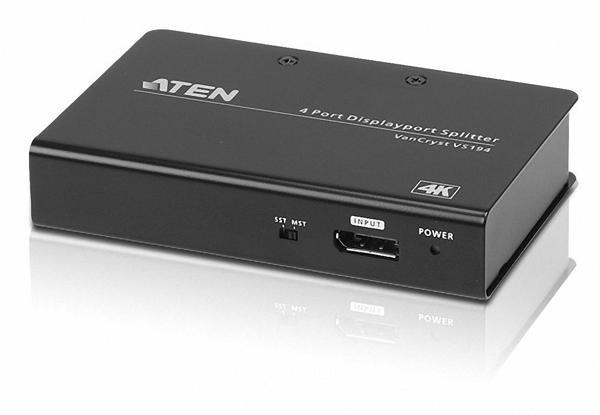 Aten VS194 1 Giriş 4 Çıkış DISPLAY PORT 4K DP 1.2a HDCP 1.3 DISPLAY PORT Görüntü Çoklayıcı Splitter - Image 1