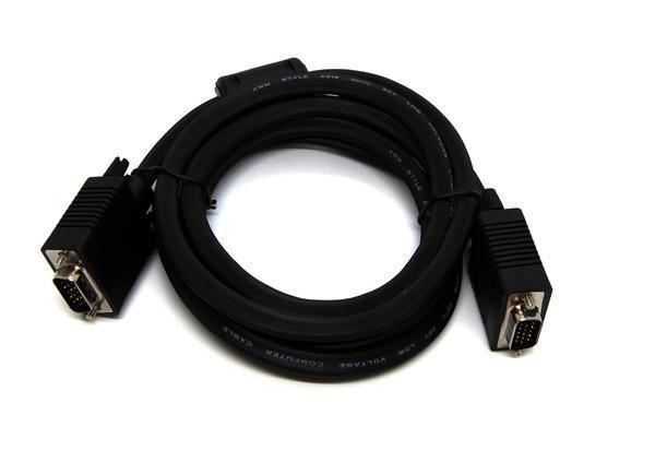 Beek BC-DSP-VG-MM-30-1 30 Mt VGA to VGA 3Coax/7C AWG28 2x Feritte VGA Kablosu - Image 1